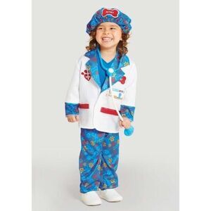 Pet Vet Animal Dr Doctor Coat Pants Costume Set Cosplay Halloween 2-3T 2 Pc